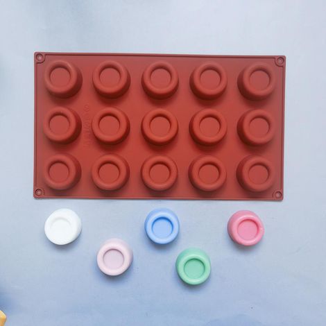 Antihaft-kuchenform Mit 15 Mulden, 28,7 Cm Durchmesser, 1,8 Cm Höhe