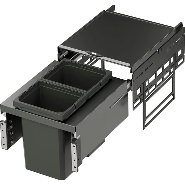 Vs Envi Space Abfalltrennsystem Kb 400 Mm 2 X 10 Liter Lava