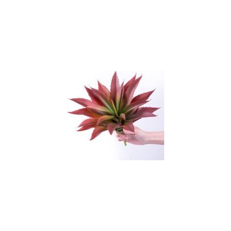 Dekorative Künstliche Sukkulente Im Topf, Rote Künstliche Aloe Für Die Innendekoration