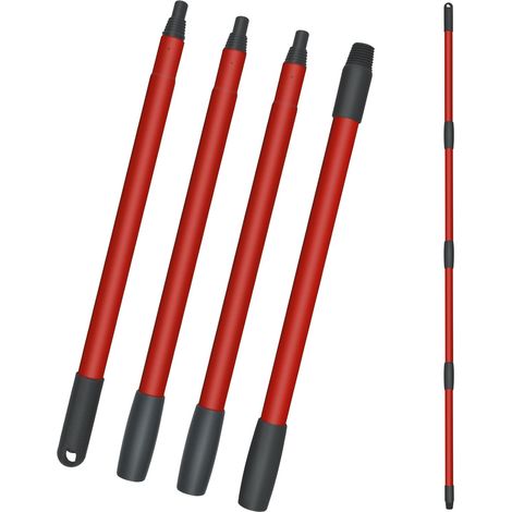 Ersatzstiel, Kompatibel Mit Vileda Spin Turbo/turbo Smart/easywring Besen. Verstellbarer Stiel In Vier Segmenten Für Einfache Montage (nur Stiel).