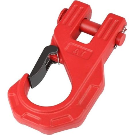 Hochleistungs-windenhaken (3/8 Zoll), Verschiebbarer U-förmiger Windenhaken Für Seilwindenkabel Aus Synthetikmaterial Für Atv/utv, Von Debuns