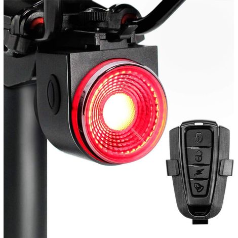 Intelligentes Fahrradrücklicht – Automatisches Ein-/ausschalten – Ultrahelles Bremslicht – Hohe Helligkeit – Blinkmodus Bei Tag – Usb-aufladbar – Rotes Led-sicherheitslicht – Wasserdicht