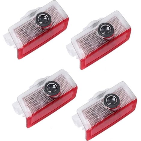 Led-türlogo-projektor (4er-pack) – Bodenbeleuchtung Mit Geisterschatten – Kompatibel Mit Den Modellen A/b/c/e/m/gl/gla/glc/gle/gls