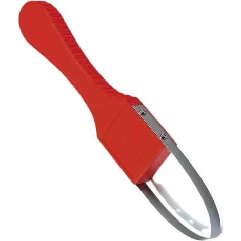 Manueller Unkrautstecher - Ergonomischer Wurzelzieher Mit Edelstahlring, Tragbares Gartengerät Zum Jäten Und Auflockern Des Bodens, Manueller Unkrautstecher (24 Cm)