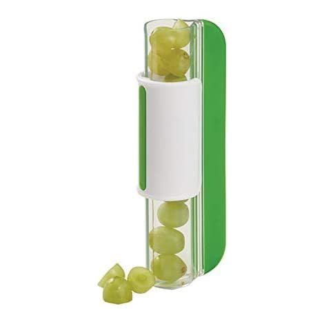 Multifunktionaler Salatschneider – Tomatenschneider, Kirschschneider Und Obstschneider Für Schnelles Und Einfaches Schneiden (grünes Gemüse)