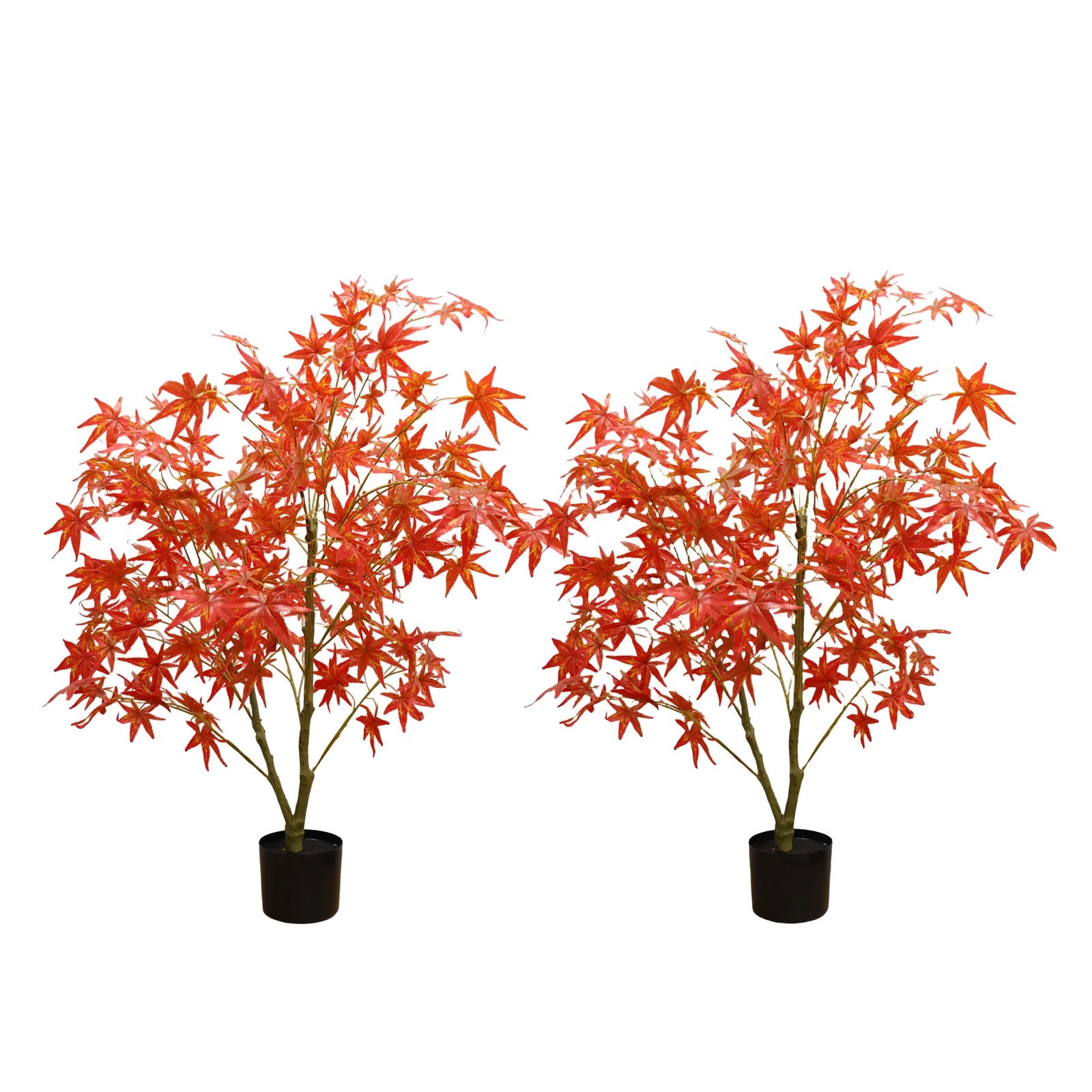 Künstlicher Ahornbaum, Realistische Herbstdekoration, Ideal Für Die Wohnkultur, 120cm