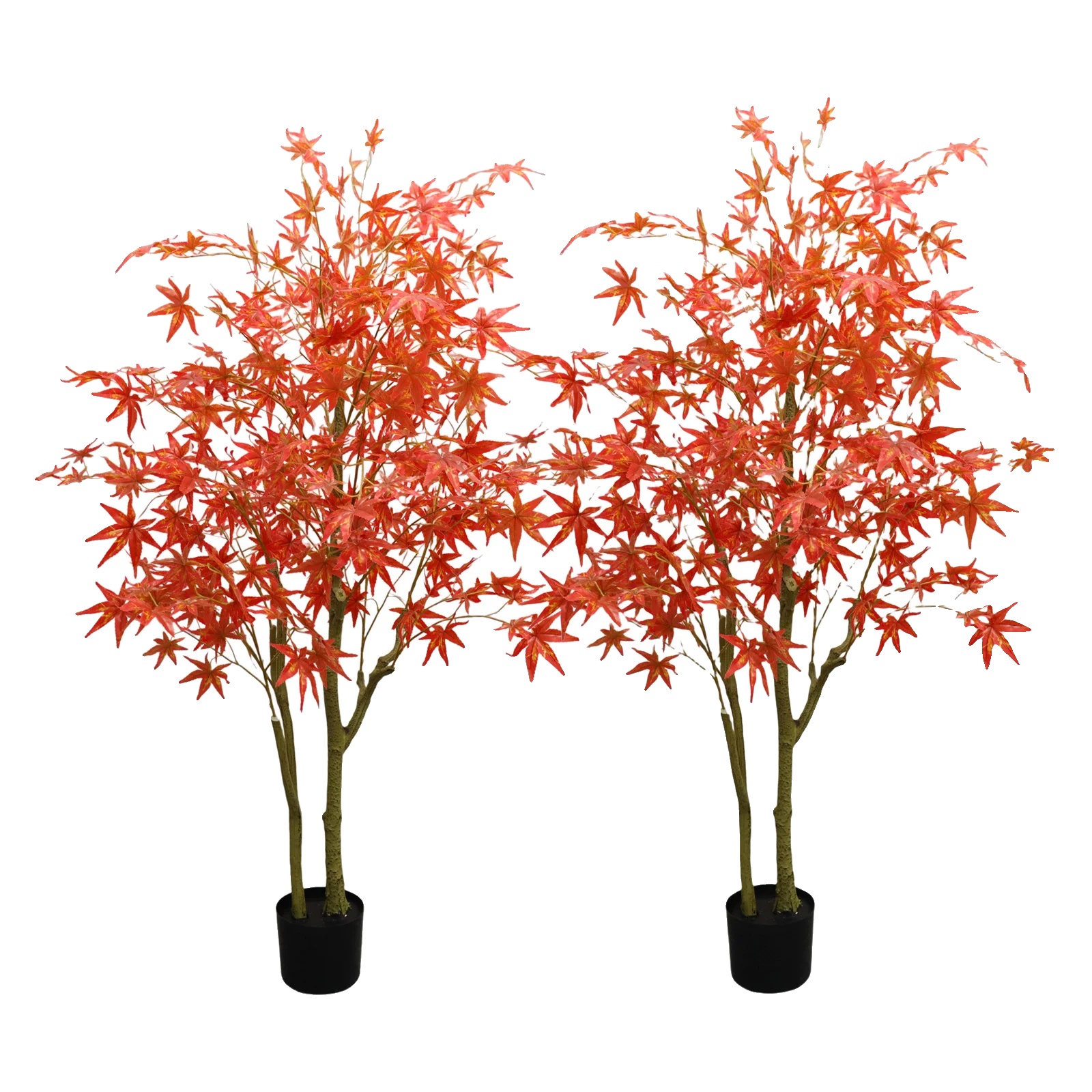 Künstlicher Ahornbaum, Realistische Herbstdekoration, Ideal Für Die Wohnkultur, 150cm
