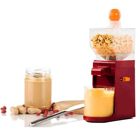 Rosvola 150w 500ml Erdnussbuttermaschine, Elektrische Erdnussmühle, Erdnussbuttermaschine Für Mandeln, Kaffee, Cashewnüsse, Walnüsse