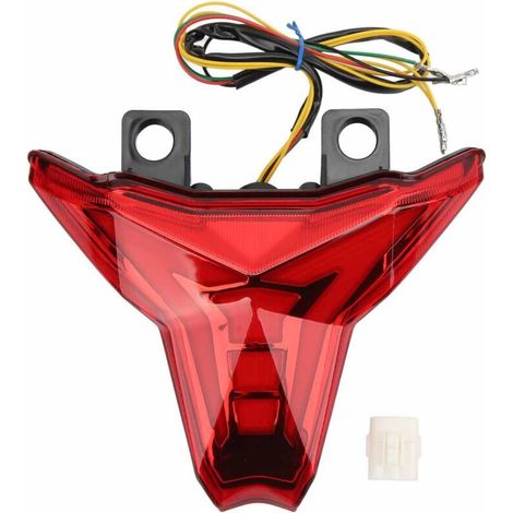 Rücklichtset, Hintere Brems- Und Blinklichter, Motorradzubehör Passend Für Z1000 Ninja Zx-10r Zx-10rr 250 400 Rot, Von Debuns