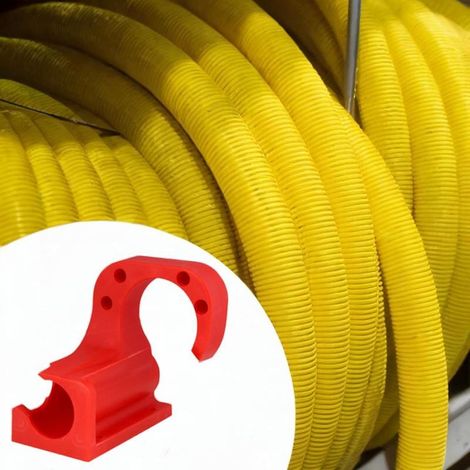 Schlauchhalter Für Autowaschanlage, Wandmontage Für Den Außenbereich, Rot