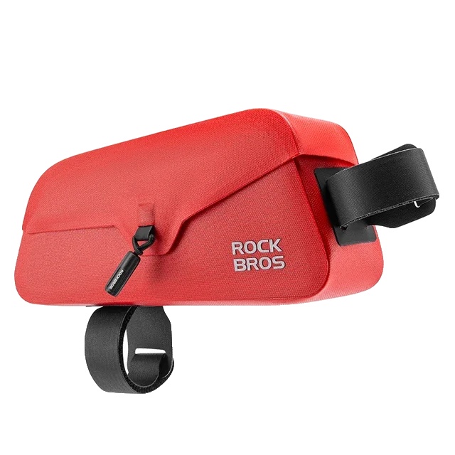 Oberrohrtasche, Magnetverschluss, Wasserdichtes Design, As-133 Rot-a, 0.9l(22x9.5x6cm)-b