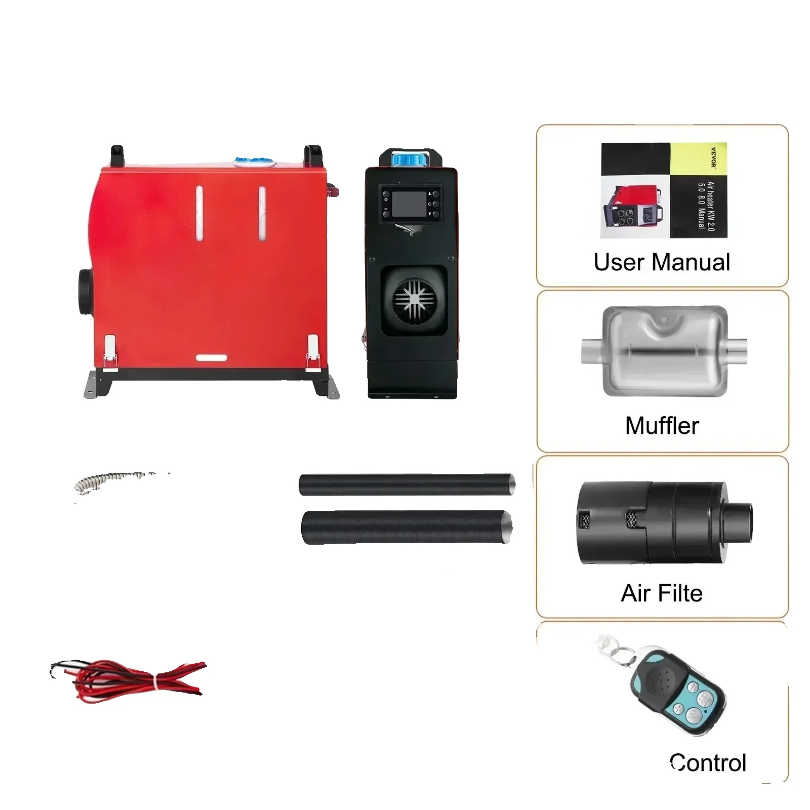 Dieselheizung, Schnelle Erwärmung, Geringer Kraftstoffverbrauch, 8kw Lcd-schalter