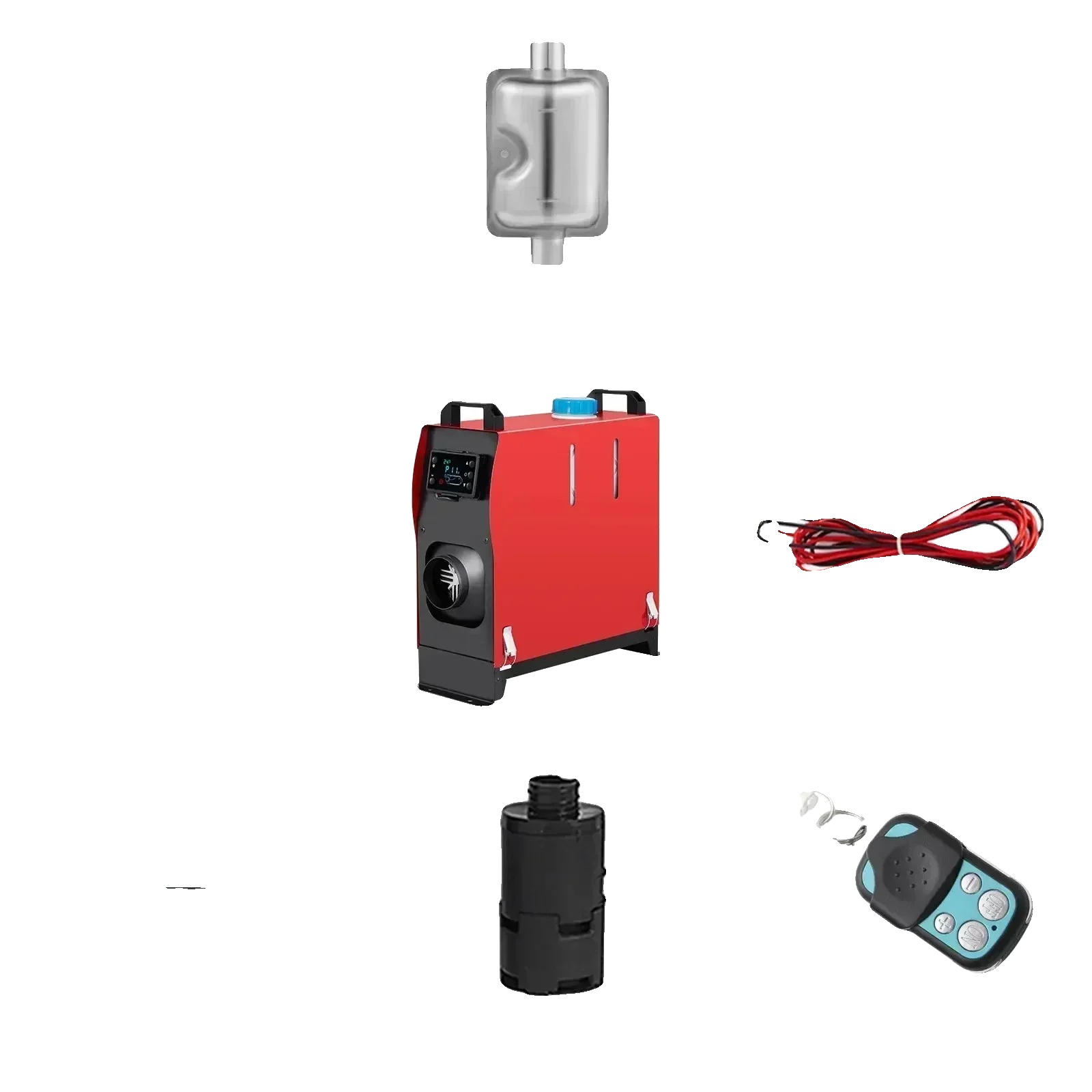 Dieselheizung, Schnelle Erwärmung, Geringer Kraftstoffverbrauch, 5kw Lcd-schalter