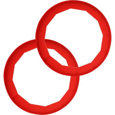 Verstellbarer Tortenbodenschutz Aus Silikon – Schutzring Für Torten Mit Einem Durchmesser Von 20 Bis 29 Cm.