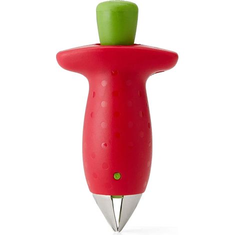 Zwei Küchenutensilien Für Erdbeeren Und Tomaten, Reinigungszubehör, Erdbeerschäler.