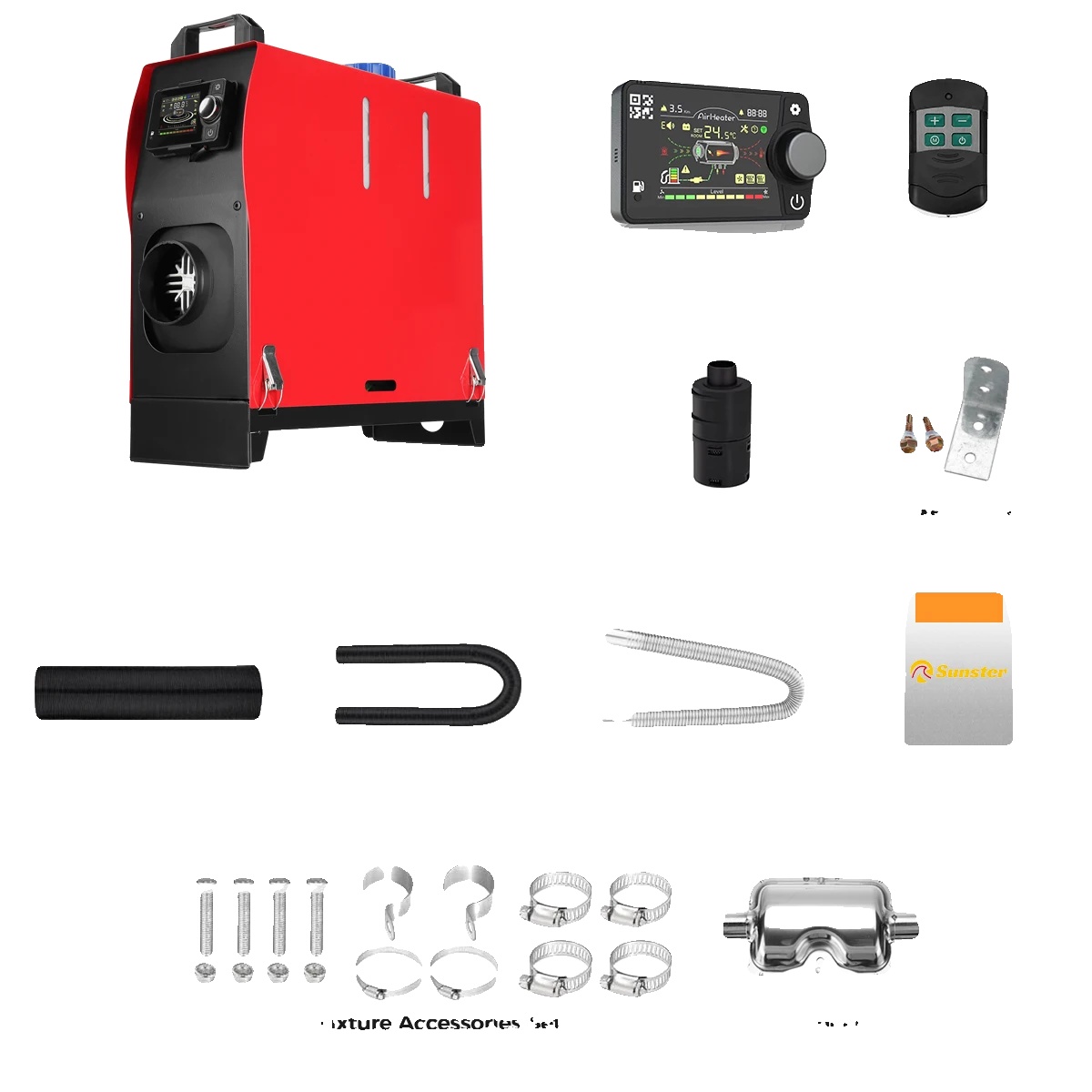 Diesel-luftheizung, Bluetooth-steuerung, Lange Betriebszeit, A2209 Schalter