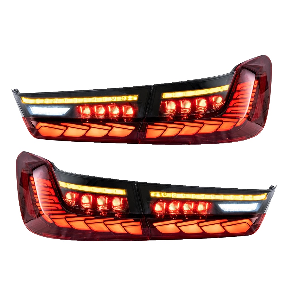 Rücklichter, Plug-and-play-installation, Dynamischer Blinker, Rot