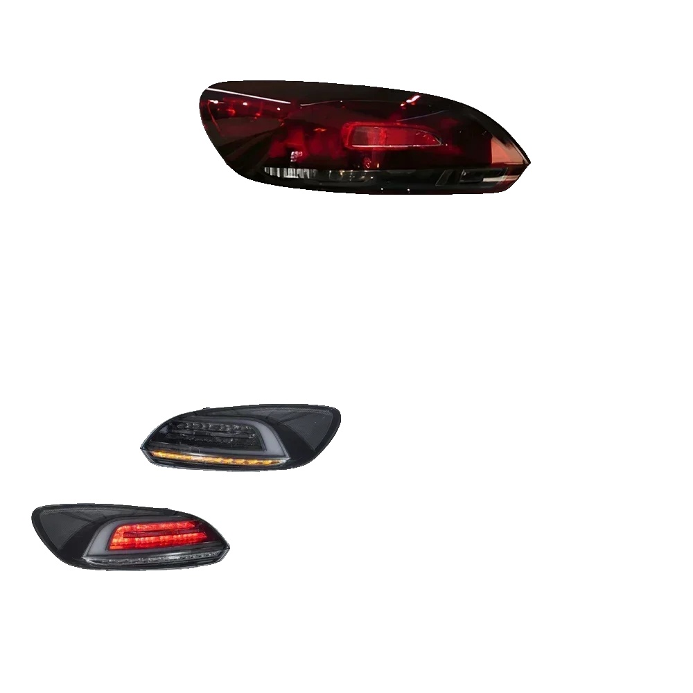 Rücklichtanordnung, Hohe Lumen, Langlebiges Material, Schwarzes Set