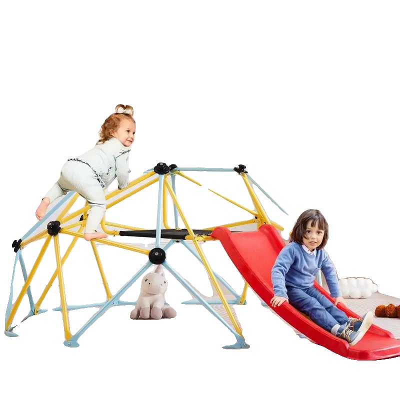 Kletterdome, Hochwertiger Stahlrahmen, 244 Cm Durchmesser, Unterstützt Bis Zu 272 Kg, Geeignet Für Kinder Im Alter Von 3-9 Jahren, Einfache Montage