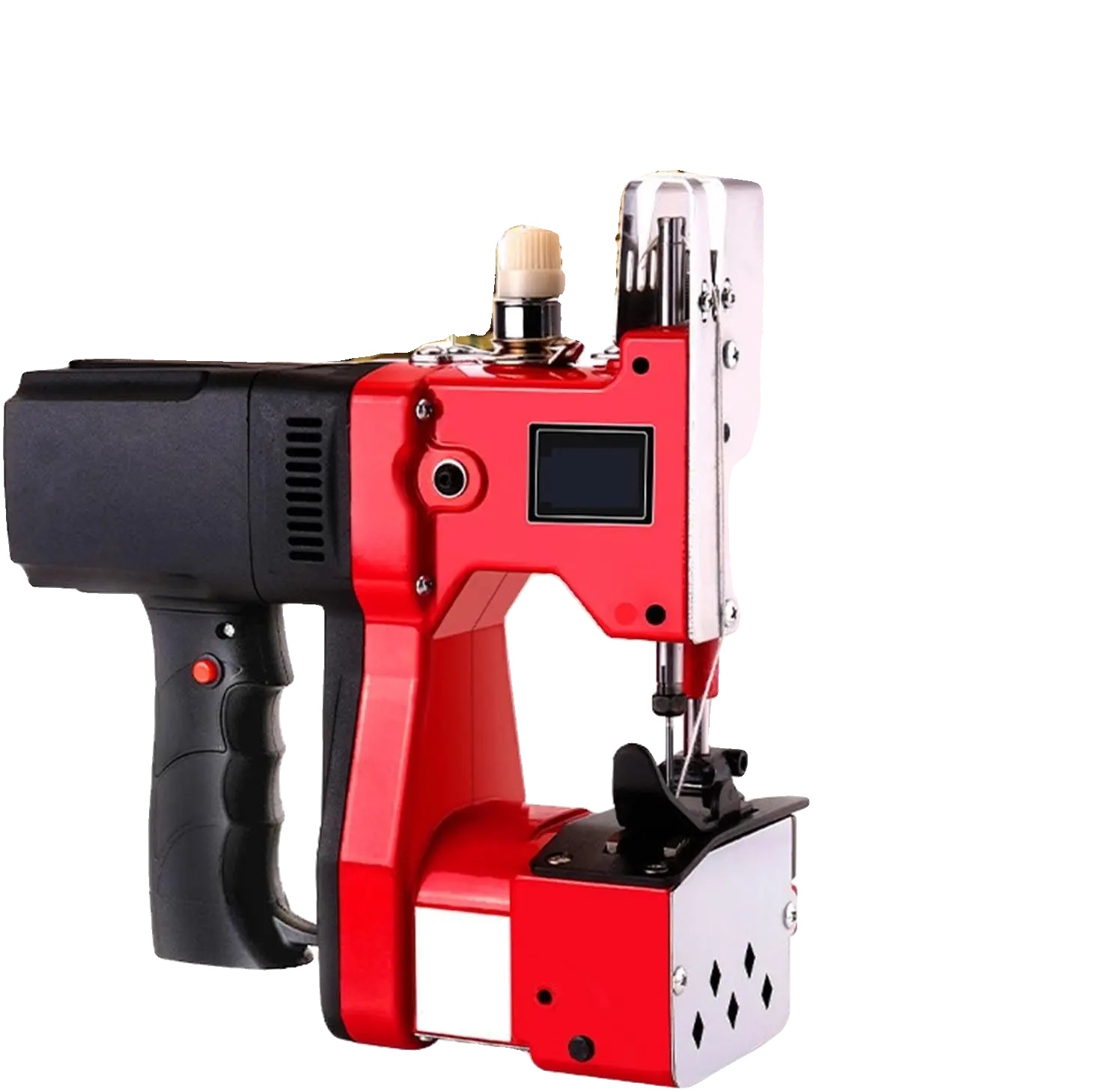 Elektrische Taschen-nähmaschine, Hochgeschwindigkeitsbetrieb, Handheld-design, Rot