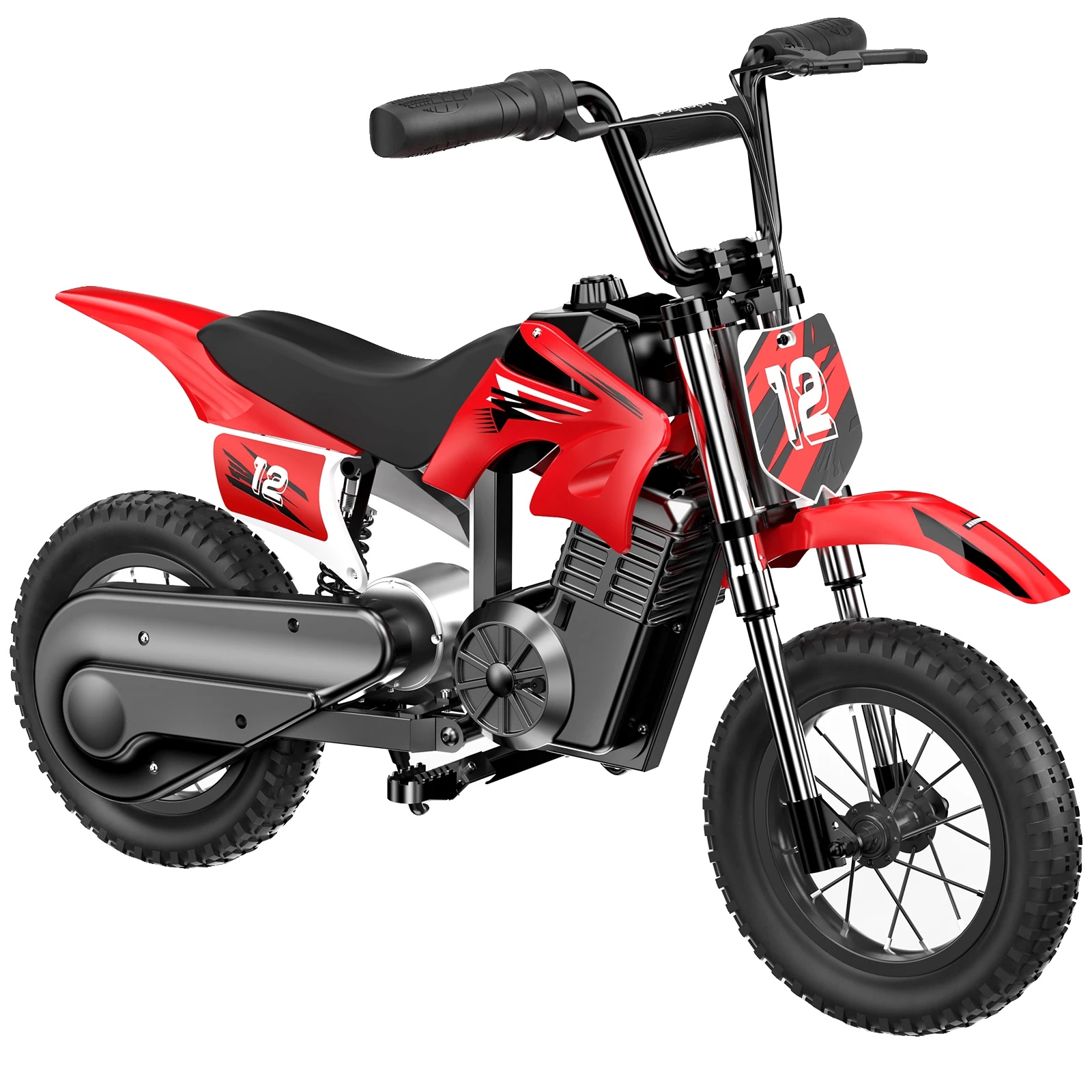 Elektrisches Dirtbike, 350w Motor, 25 Km/h Höchstgeschwindigkeit, Rot