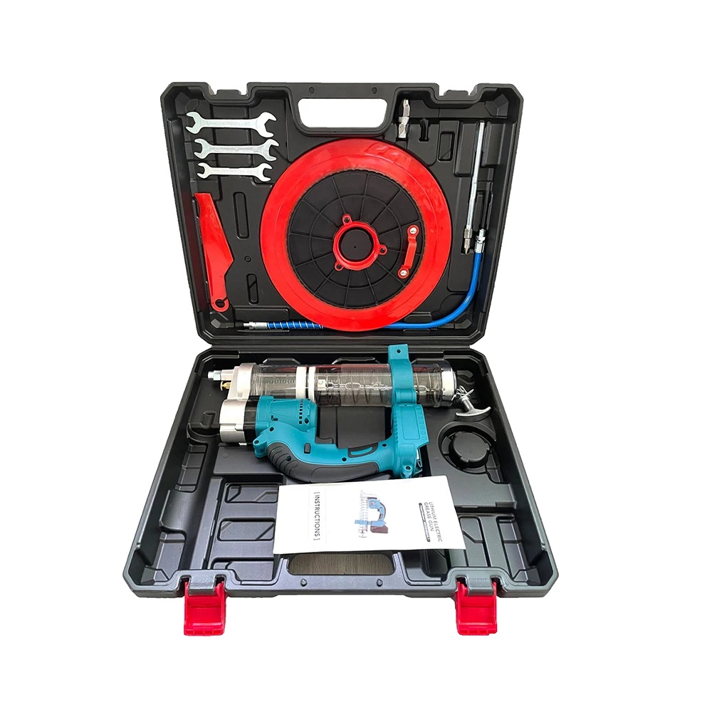 Elektrische Fettepistole, Hochdruck, Bürstenloser Motor, Keine Batterie, Eu