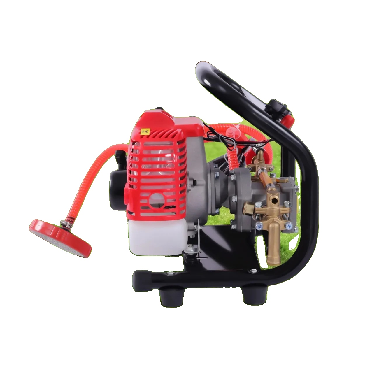 Rucksack-spritze, 2-takt-motor, 0,9 Ps, 26 Ccm Hubraum, 650 Ml Kapazität, 35 X 33 X 31 Cm Abmessungen