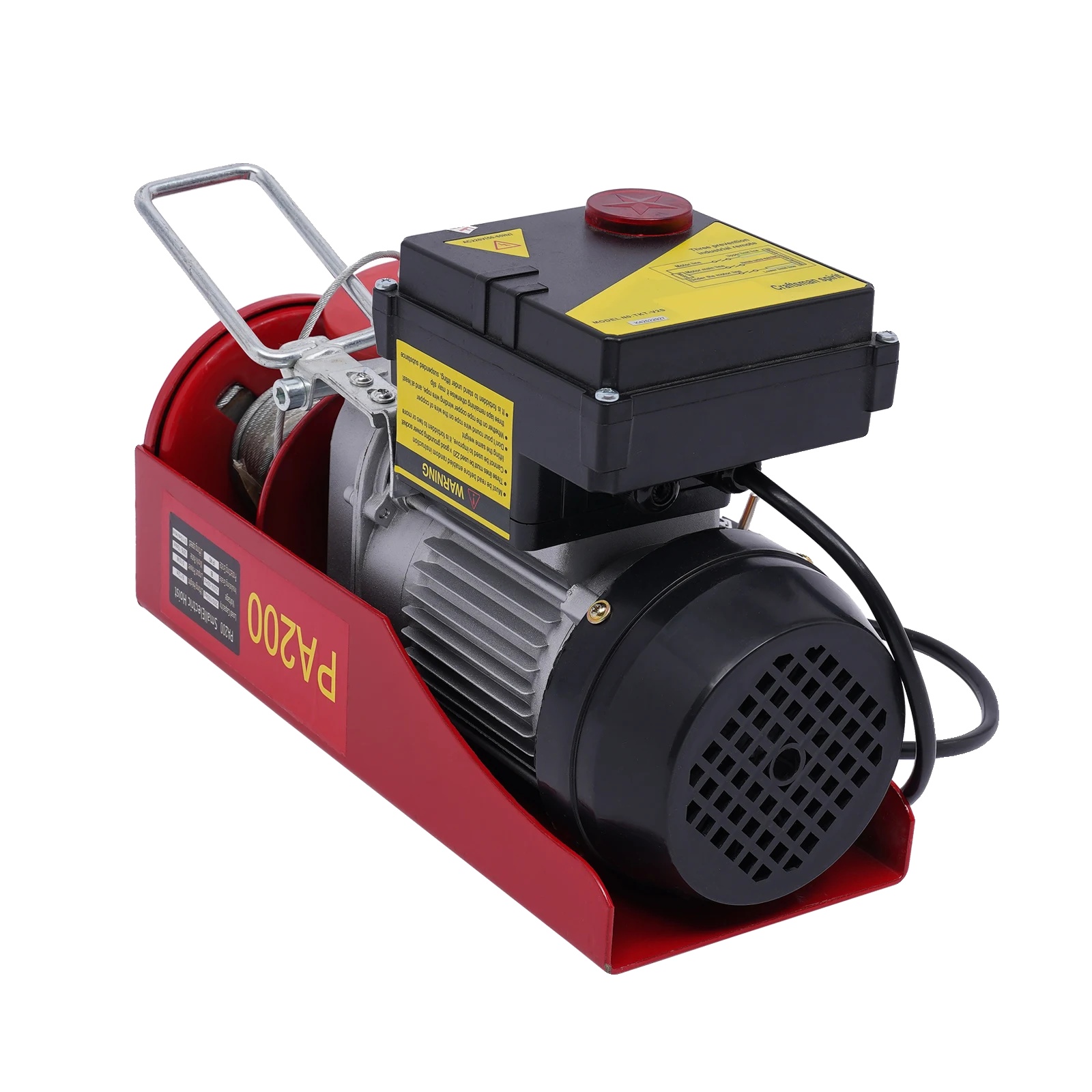 Drahtloser Elektrischer Winden, Tragfähigkeit 200 Kg, Kabeldurchmesser 3 Mm, Steuerungstyp Drahtloser Fernbedienung, Sicherheitsmerkmal Grenzschalter,