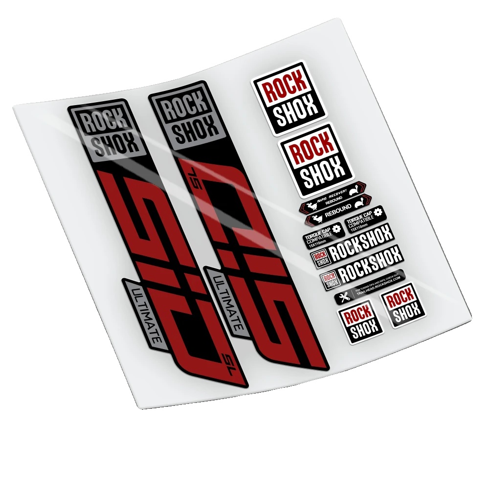 Aufkleber, Langlebiges Vinyl, Anpassbares Design, Rot 031