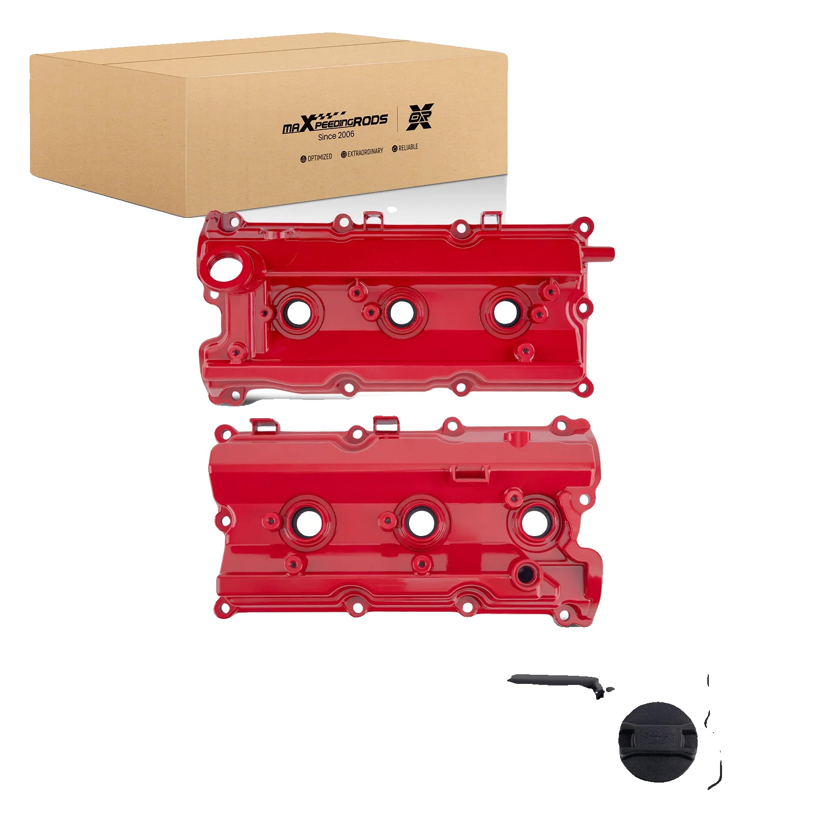 Ventildeckel, Aluminium-material, Kompatibilität Mit Nissan 350z Z33, Oem-teilenummern 13264-am610, 3,5l Motorleistung, V6 Dohc-konfiguration