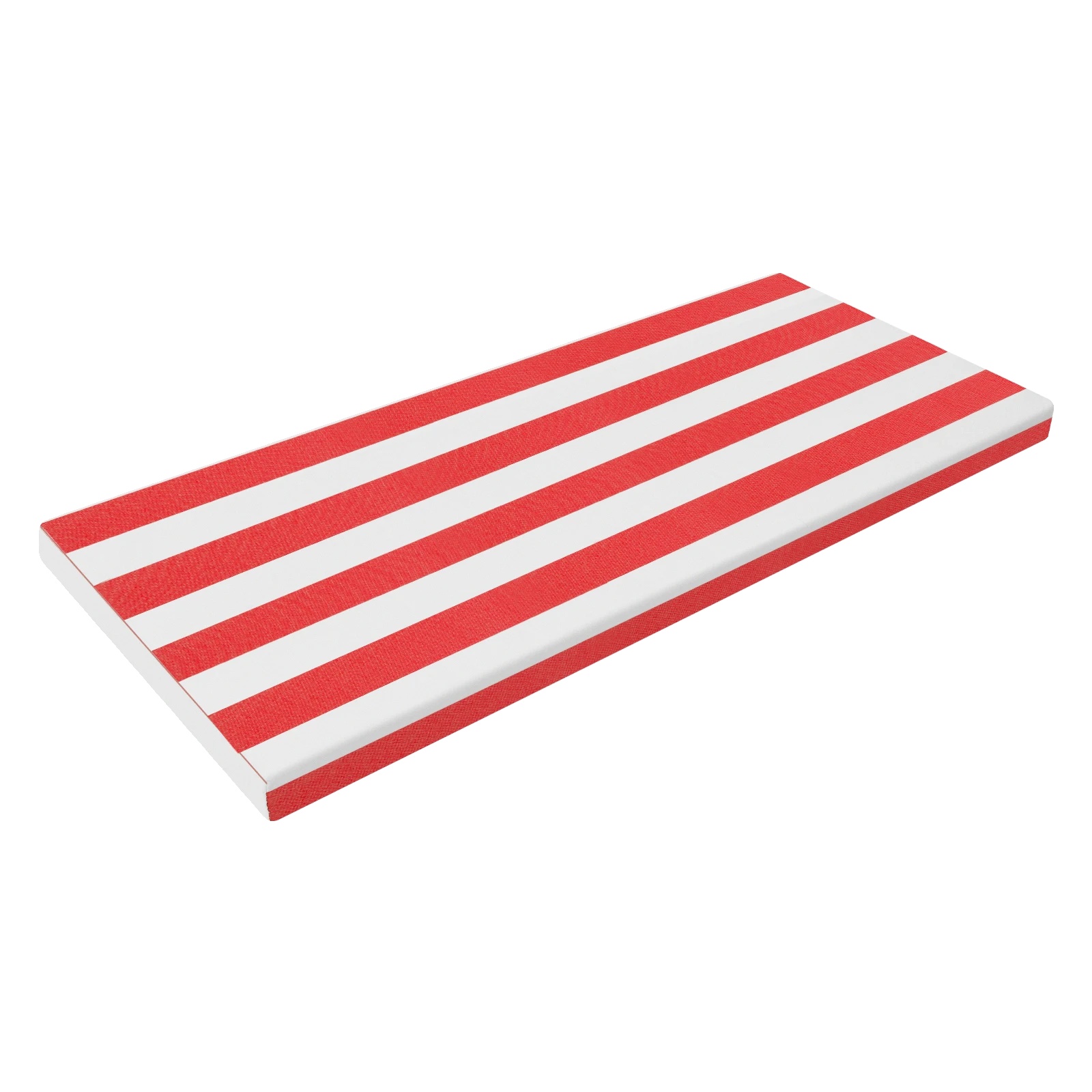 Outdoor-bankkissen, Wasserdichtes Material, Hochdichte Bequemlichkeit, Rot