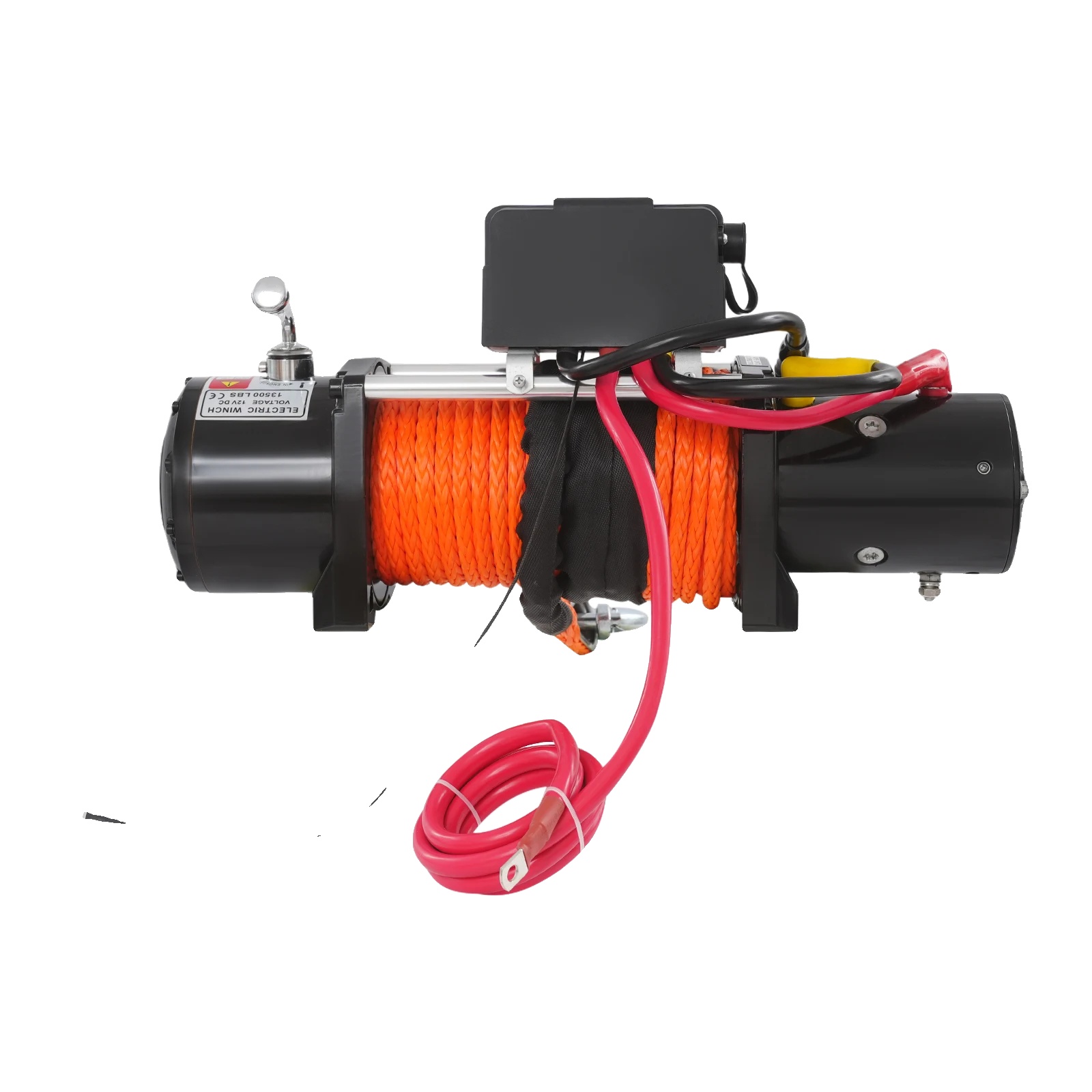 Elektrische Winde, 13500 Lbs Zugkraft, Vielseitige Kompatibilität, Rot