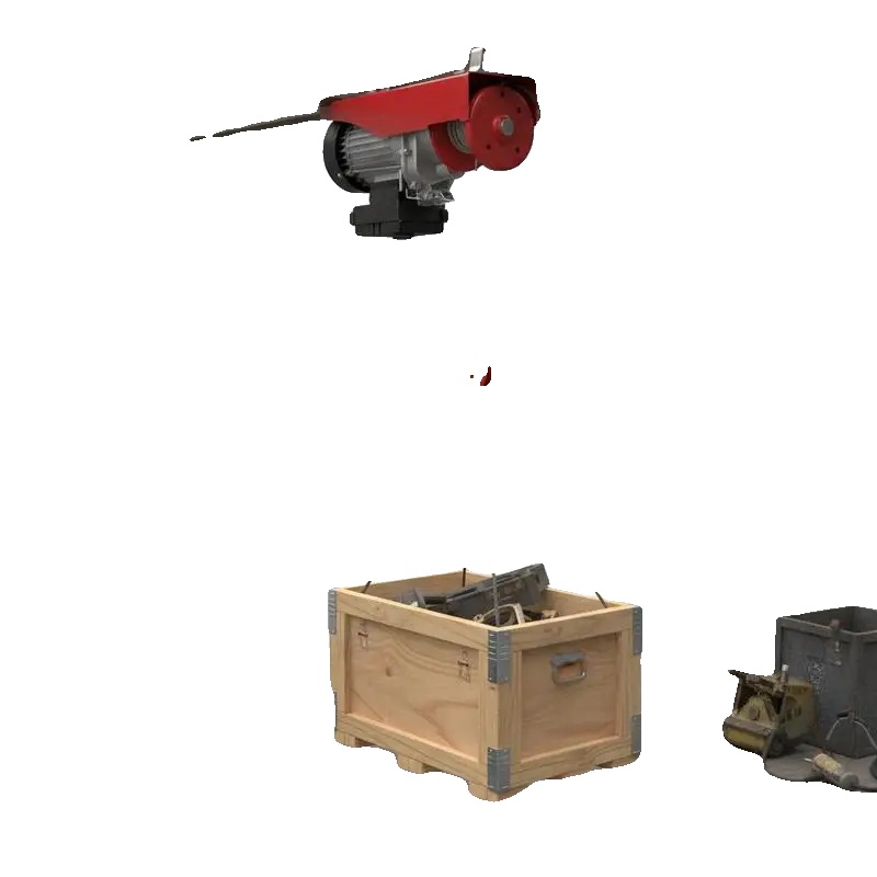 Elektrische Winde, 500 Kg Bis 1000 Kg Hebekapazität, 12 M Höhe, Rot