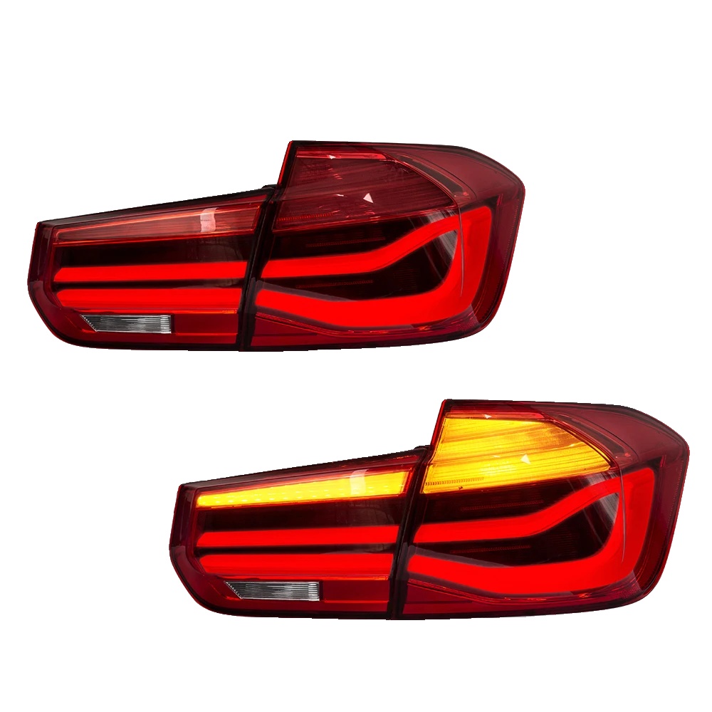 Rücklichtanbau, Dynamischer Blinker, Einfache Installation, Ein Rotes 2pcs