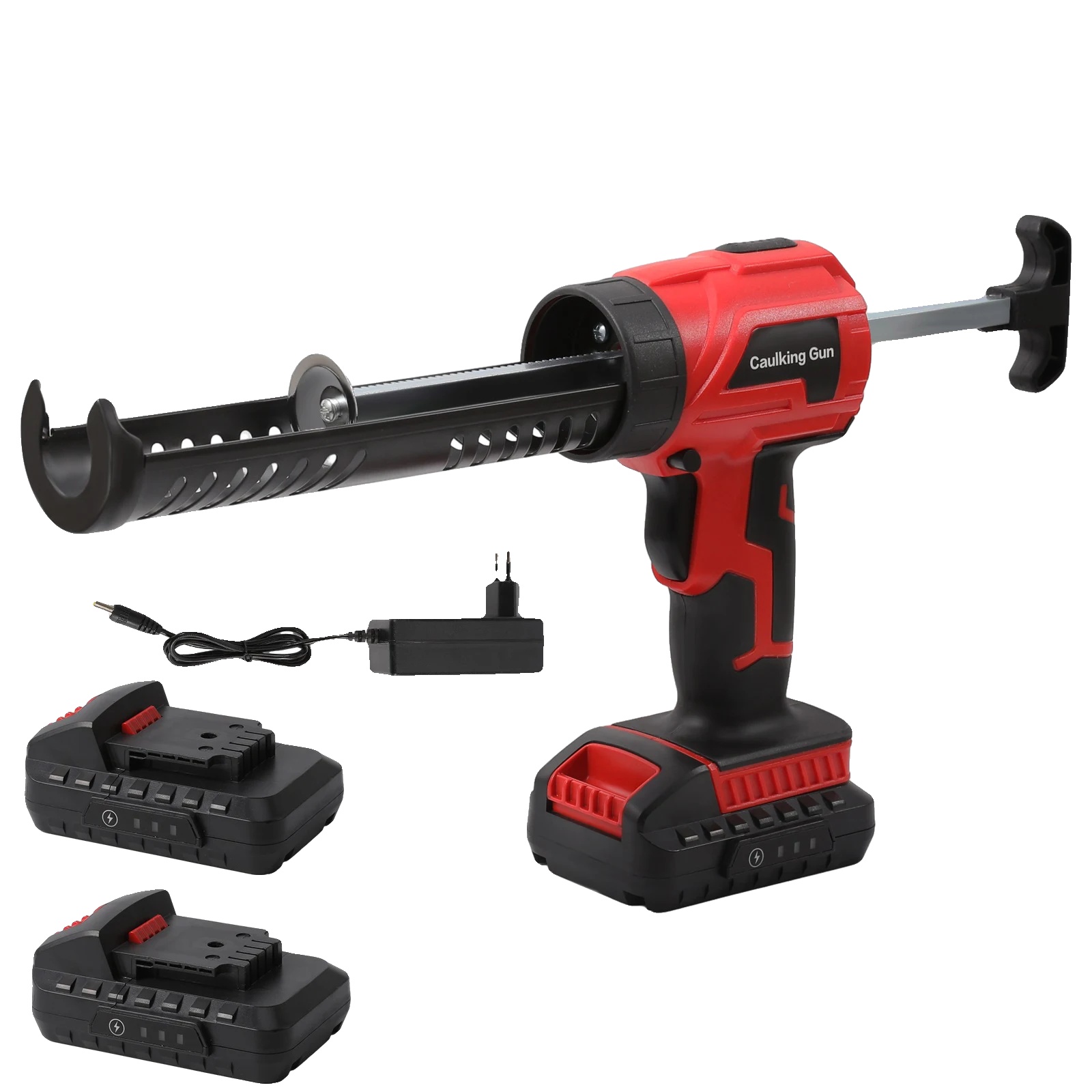 Akku-dichtpistole, 4-gang Einstellbar, 300 Kg Druck, 2 Batterien