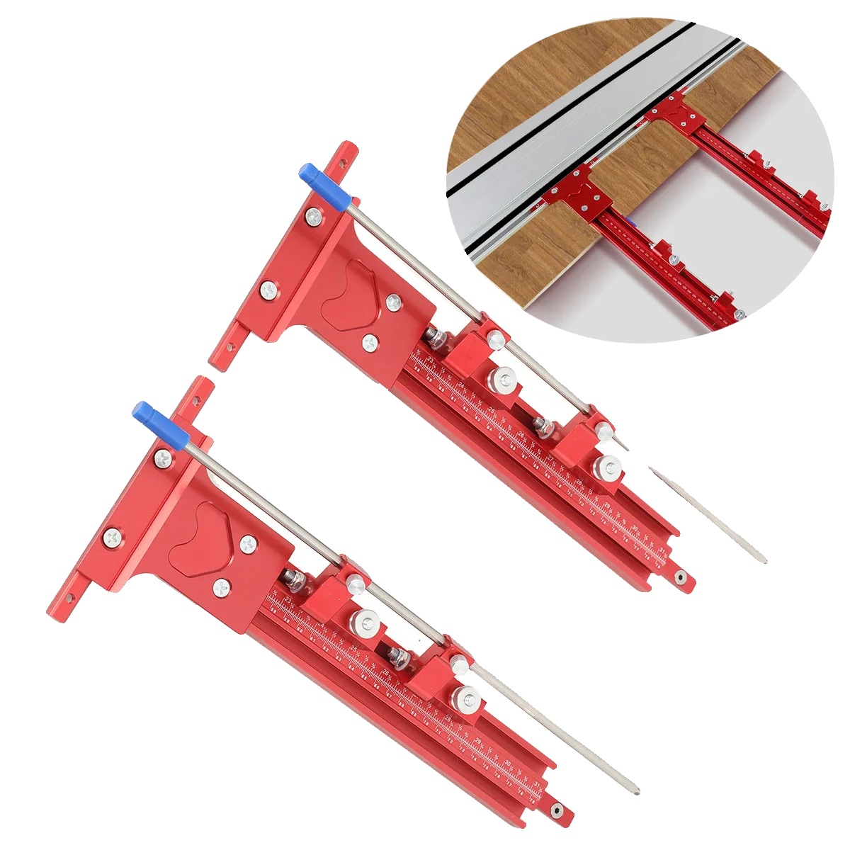 Parallelführungsprofil, Gesamtlänge 1200mm, Anzahl Der Schienen 4, Material Aluminiumlegierung, Kompatibilität Mit Holzarbeiten Und Diy-projekten,