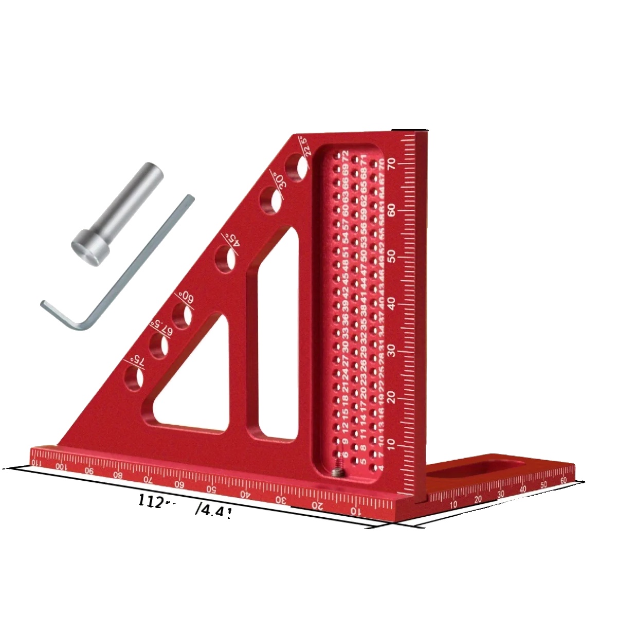 Messwerkzeug, Aluminiumlegierung, Mehrwinkel-design, Aufgerüstet