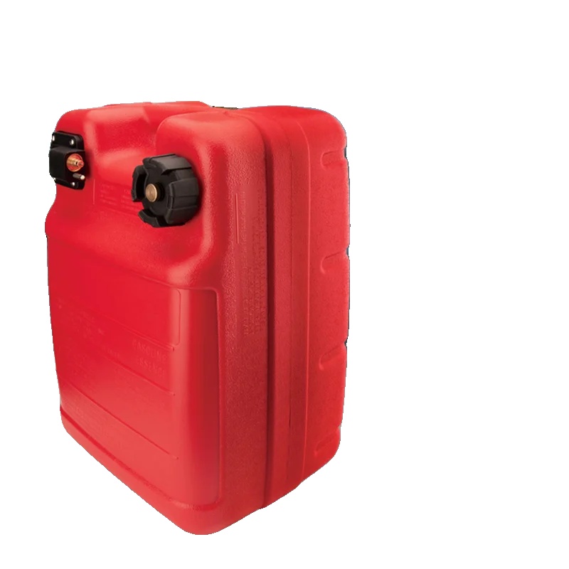 Marine-tank, Integrierte Kraftstoffanzeige, Ergonomischer Griff, Rot