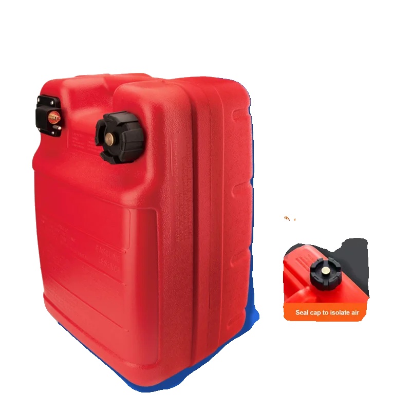 Kraftstofftank, 24 Liter Kapazität, Ergonomischer I-förmiger Griff, Eingebautes Kraftstoffmessgerät, Konstruktion Aus Hochdichtem Polyethylen,