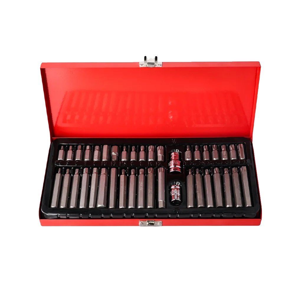 Schraubendreher-bit-set, 40 Teile, Hex- Und Torx-kompatibilität, 40pcs