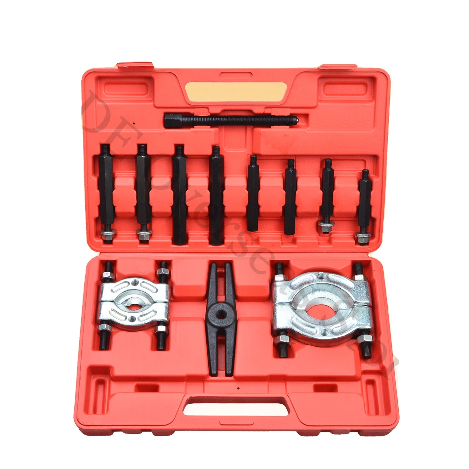 Lagertrennwerkzeug-set, 12 Teile, Metall, Zuglänge 220 Mm, Enthält 2 Lagertrennscheiben, Gewicht 5,1 Kg