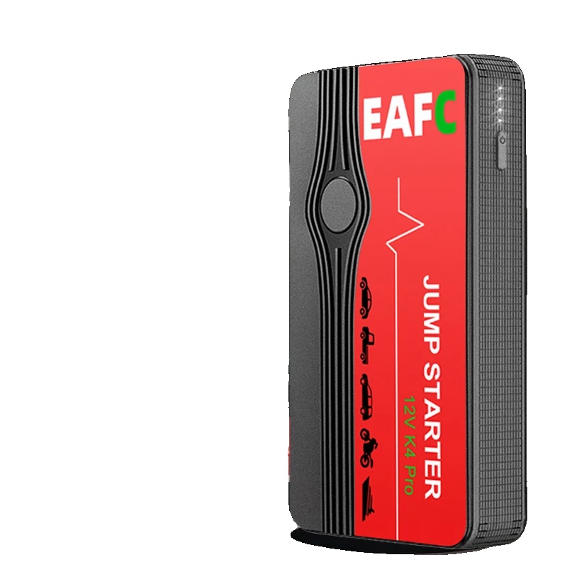Tragbarer Auto-starthilfe, 600 A Spitzenstrom, Dual-usb-ladung, Rote B Box