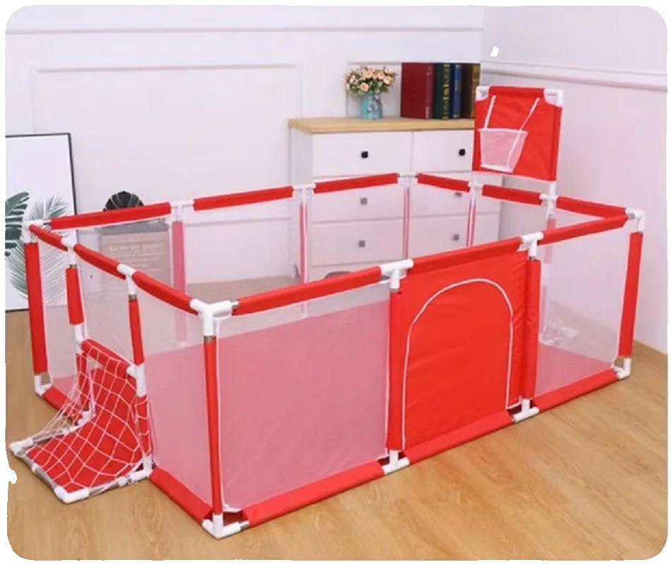 Spielplatz, Sichere Gestaltung, Geräumiges Layout, Rote 2 Fußballtür, Kein Geschenk