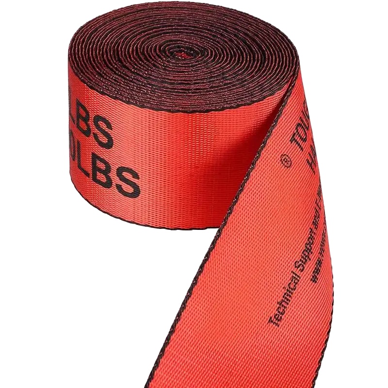 Winde Riemen, Hochfester Polyester, Sichere Lastensteuerung, Rot