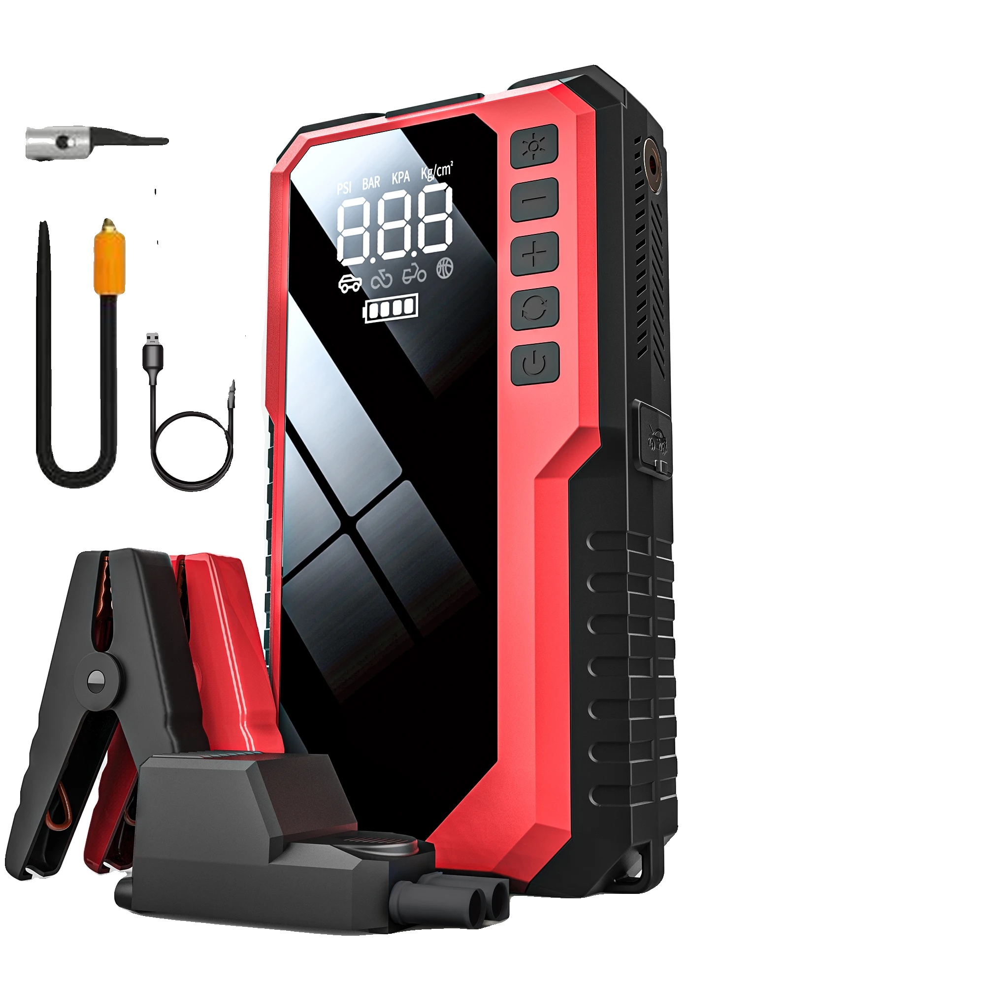 Luftpumpe, 1600a Starthilfe, Tragbare Powerbank, Cyd17