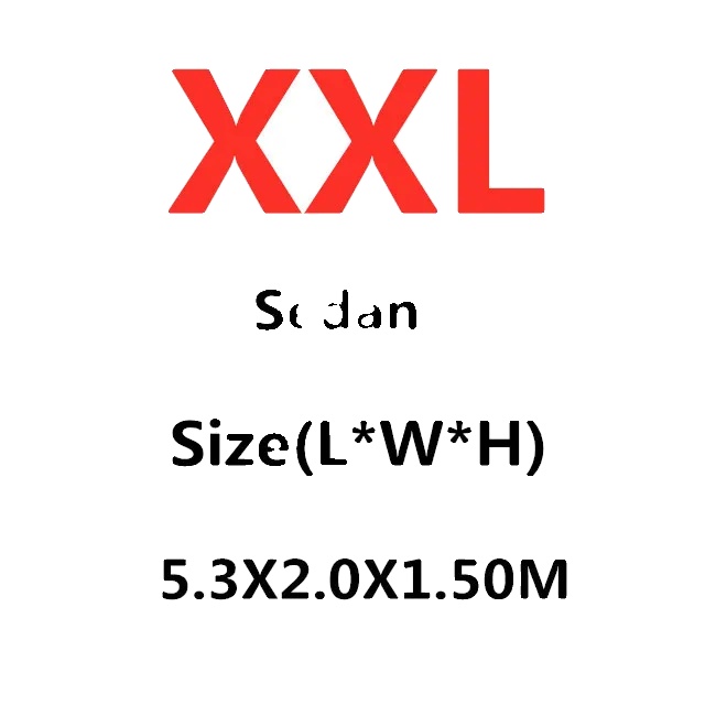 Autoabdeckung, Universelle Passform, Sonnen- Und Staubresistent, Xxl-5.3x2.0x1.50m