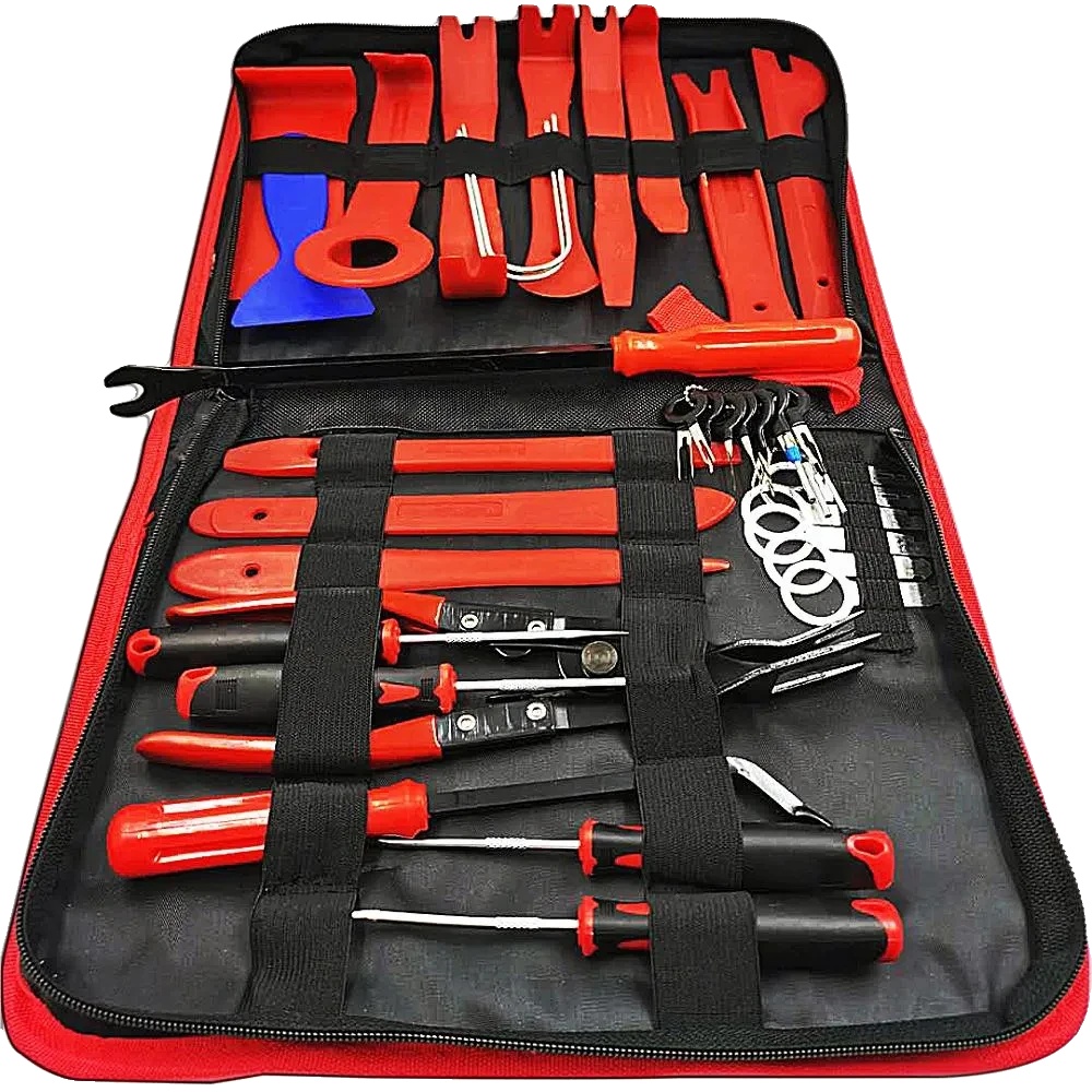 Zubehörset Zum Entfernen Von Verkleidungen, 258 Teile, Langlebige Nylonfaser, 38pcs