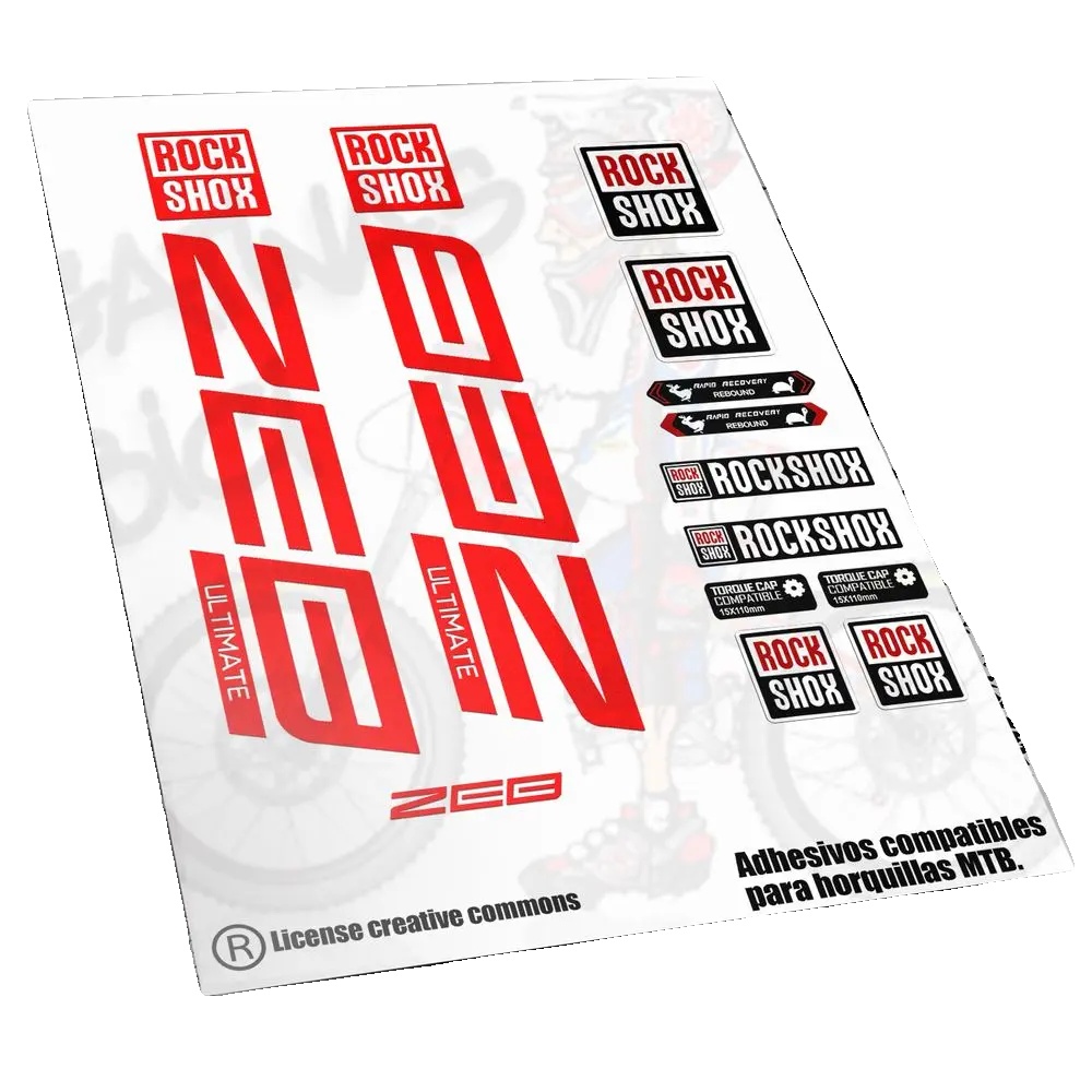 Aufkleber, Vinylmaterial, Langlebiges Design, Rotes Fluor