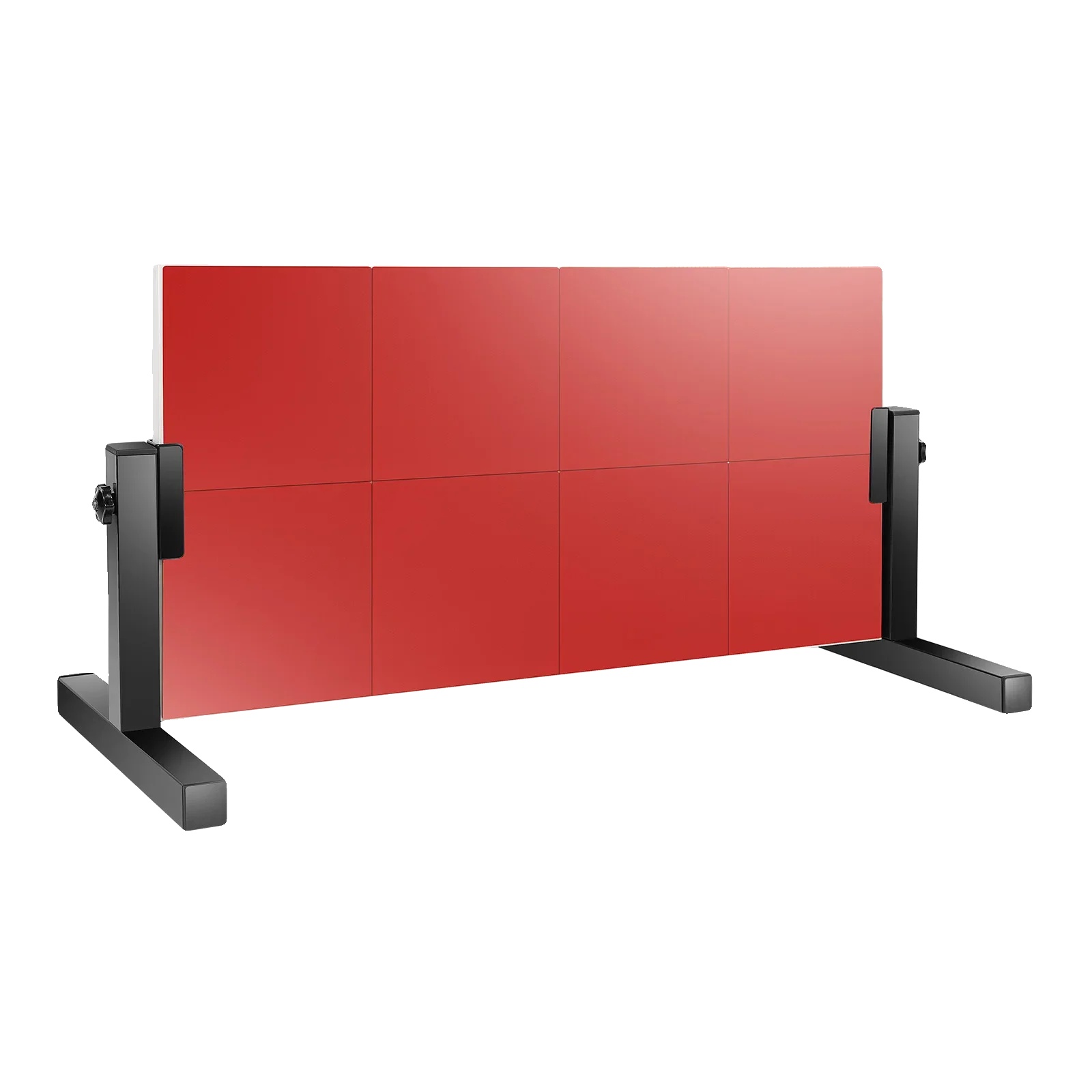 Tischtennis Rückschlagbrett, Verstellbares Design, Langlebige Materialien, Rot
