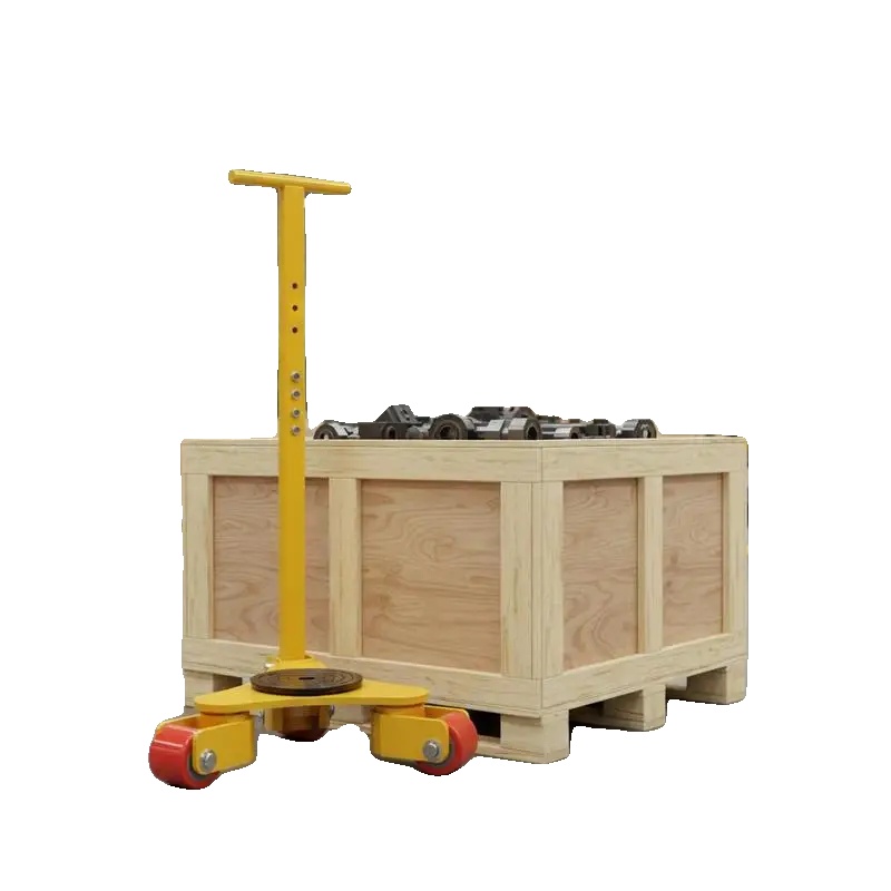 Transportwagen, Konstruktion Aus Kohlenstoffstahl, 360° Pu-räder, Rot